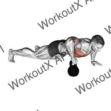 Kettlebell Plyo Push-up animated GIF
