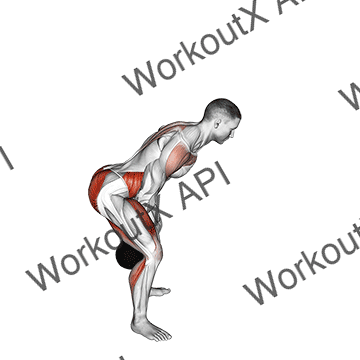 Kettlebell Swing animated GIF