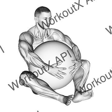 Exercise Ball Hug animated GIF