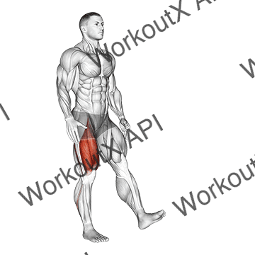 Single Leg Squat (pistol) Male animated GIF