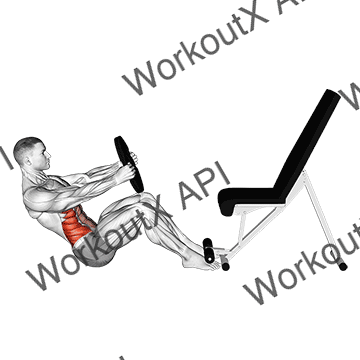 Weighted Russian Twist V. 2 animated GIF