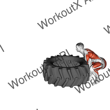Tire Flip animated GIF